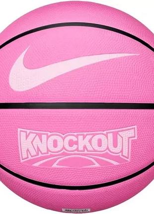Мяч баскетбольный nike knockout n.101.4264.606.06 (размер 6)