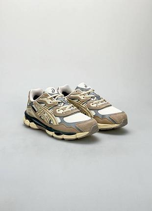 Водонепроникні кросівки asics gel-nyc gtx oyster grey