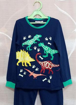 Трикотажна піжама alive 100% cotton для хлопчика на зріст 134-140 см