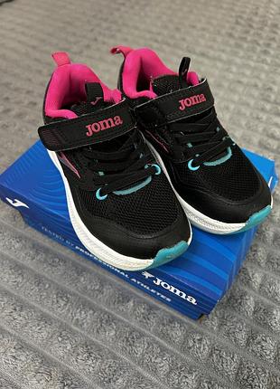 Кросівки дитячі joma чорні з рожевим