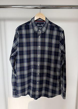 Сорочка чоловіча tommy hilfiger l картата