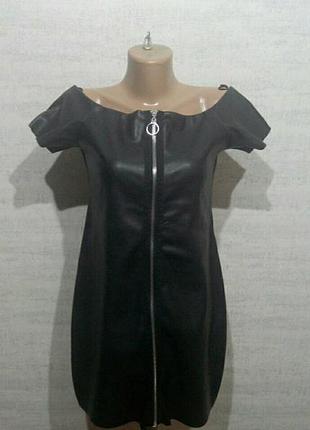 Плаття екошкіра