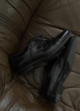 Класичні чоловічі туфлі prada, оригінал