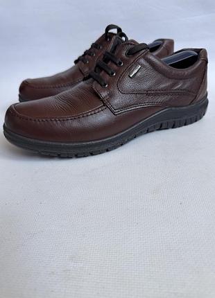 Шкіряні туфлі made in italy gore tex
