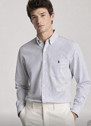 Polo ralph lauren чоловіча сорочка, сорочка в смужку