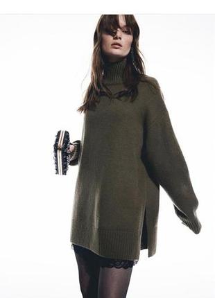 Светер гольф з шерстю h&m 4