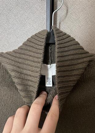 Светер гольф з шерстю h&m 6