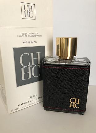 Carolina herrera ch men eau de toilette 100 ml.
оригінальний тестер/технічна коробка.