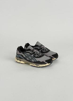 Водонепроникні кросівки asics gel-nyc gtx grey beige black