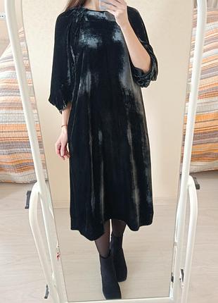 Оксамитова сукня cos 5