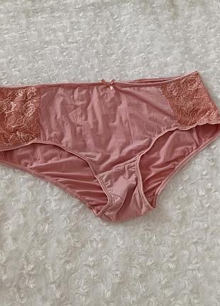 Рожеві трусики ажурні труси великого розміру secret possessions 2xl xxl 16 44 52