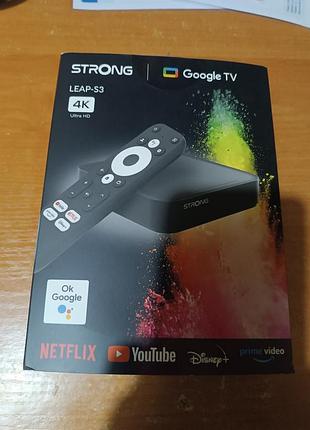 Продам смарт приставка strong 4k