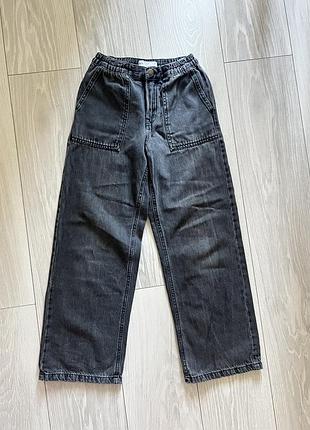 Джинси для дівчинки zara сірі, розмір 10 / 140