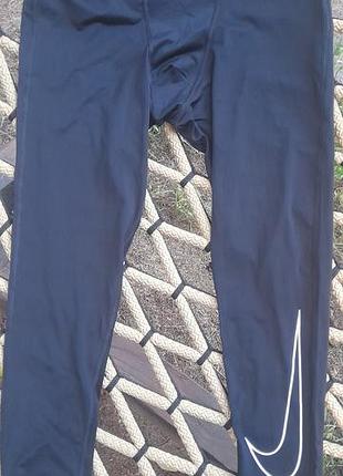 Чоловічі компресійні тайтси nike pro dri-fit (розмір xl)