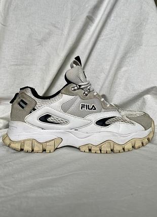 Кросівки чоловічі fila ray tracer tr 2 білі з сірим