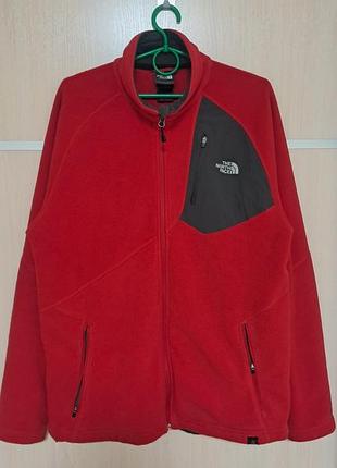 Мужская флисовая куртка от the north face размер l.