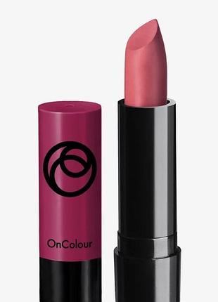 Матова губна помада oncolour (запорошений кораловий/coral blossom)