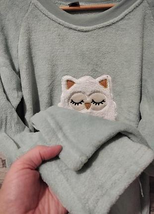 Кофта тепла м'ятного кольору 3