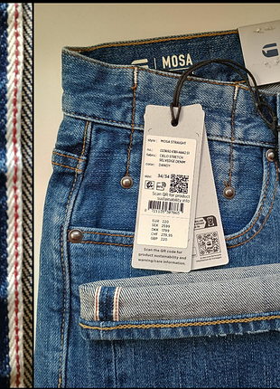G-star. selvedge candiani italy. w-34. l-34.(220€)