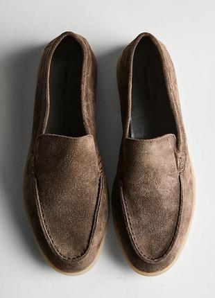 Жіночі шкіряні лофери massimo dutti
