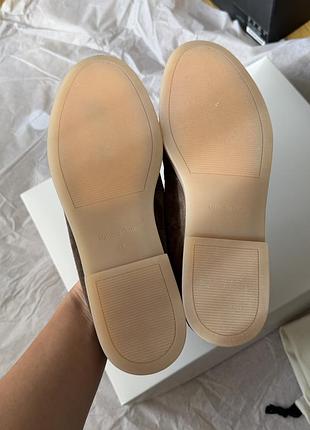Жіночі шкіряні лофери massimo dutti 7