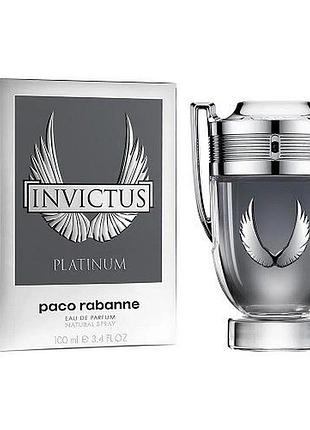 Парфумована вода чоловіча paco rabanne invictus platinum 100 мл