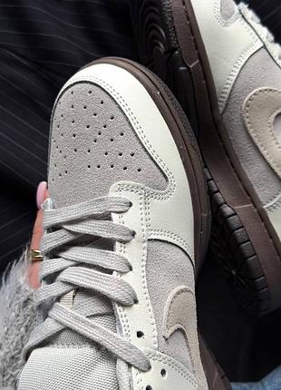 Dunk low pink/brown