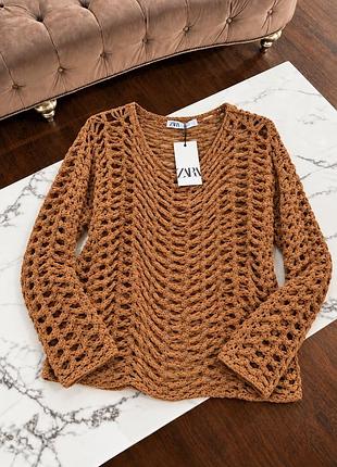 Свитер оверсайз zara 2
