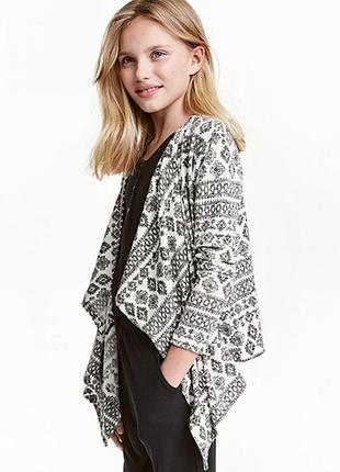 Оригинальный кардиган тонкой вязки от бренда h&amp;m разм. 146-152(10-12р.)