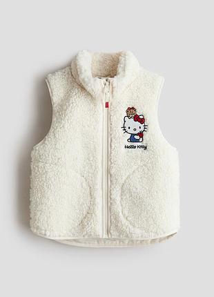 Плюшевая жилетка для девочки hello kitty от h&amp;m