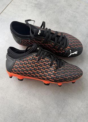 Футбольні дитячі копки/ бутси/ кросівки / puma/ оригінал/ шкіра/ 33 розмір