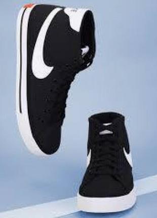 Хайтопы высокие кроссовки бренда nike court legacy canvas mid69 5,5 eur 39