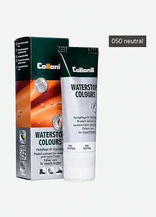 Крем для обуви collonil 33030001050 waterstop neutral бесцветный a464 для ухода и защиты от воды 75 мл