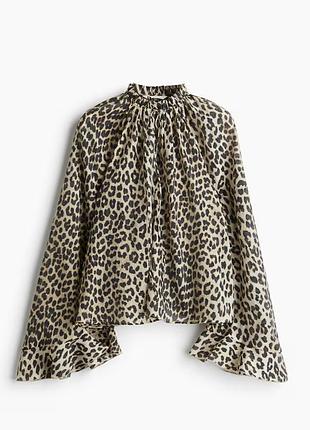 Красива блуза в  леопардовий принт h&m 2