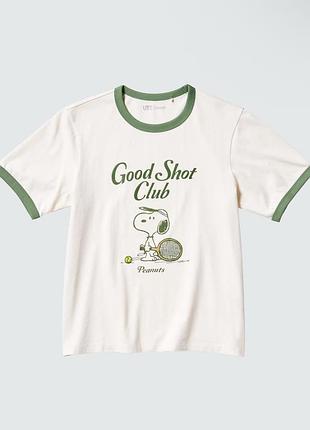 Футболка uniqlo peanuts sports club ut (snoopy)