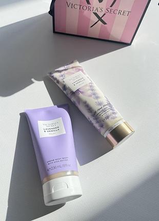 Набор lavender and vanilla виктория сикрет victoria's secret лосьон гель для душа