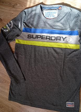 Мужская кофта, лонгслив, superdry, l 6