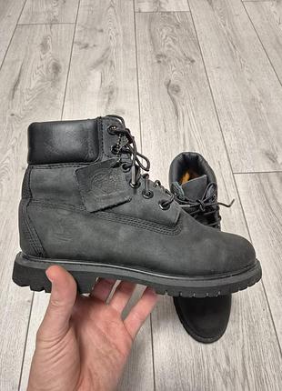 Ботинки кожаные timeberland premium 6-inch waterproof primaloft