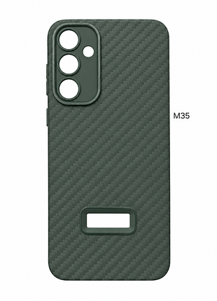Чохол samsung m35 карбоновий