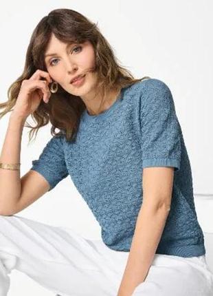 Esmara  гарний  ажурний светр бавовна в естетеці  sezane