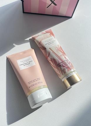 Набор coconut milk and rose набор лосьон гель для душа виктория сикрет victoria’s secret