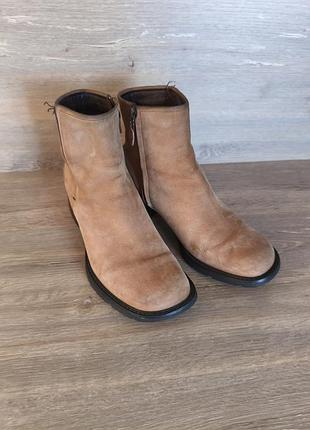 Черевики жіночі timberland vintage y2k шкіряні коричневі