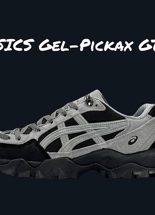 Asics gel-pickax gtx pale grey black 5