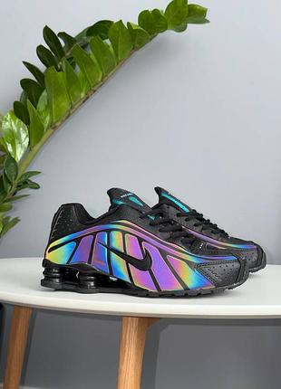Nike shox r4 se black seaweed 2