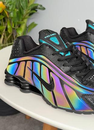 Nike shox r4 se black seaweed 9