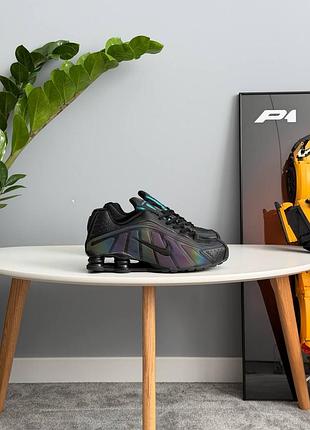 Nike shox r4 se black seaweed 4