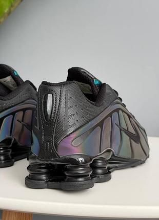 Nike shox r4 se black seaweed 6