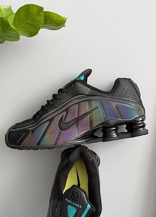 Nike shox r4 se black seaweed 8