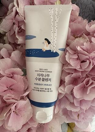 Round lab birch juice moisturizing cleanser, 150 мл