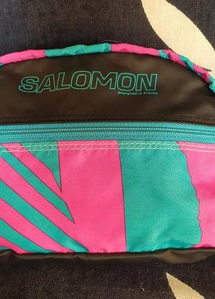 Винтажная поясная сумка  salomon